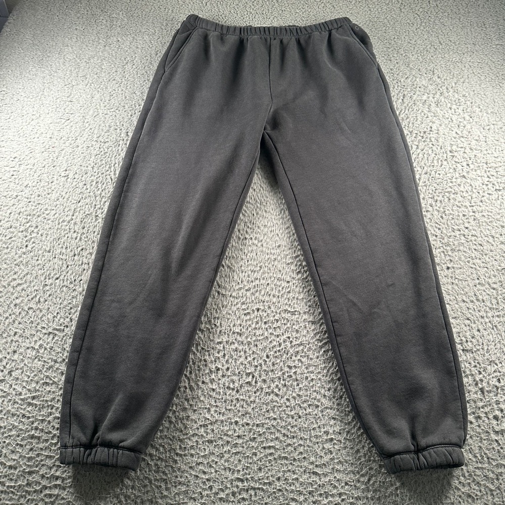 Outerknown Sur Sweatpants Mens S Gray Fleece Lined Jogger Drawstring Cozy Flaw